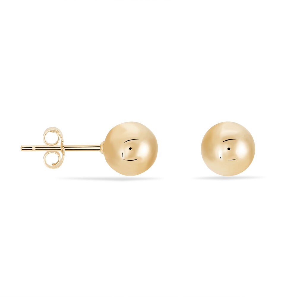 Boucles D'oreilles Puces Nohraae Plaqué Or Jaune - Puces Femme | Marc Orian