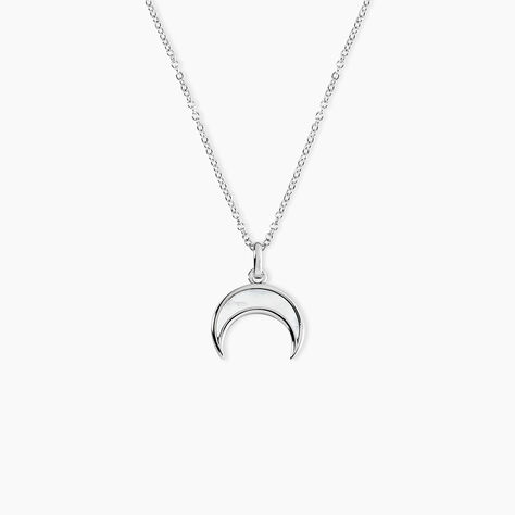Collier Zea Argent Nacre - Colliers avec pierres Femme | Marc Orian