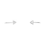 Bracelet Jonc Trilia Argent Blanc - Bracelets joncs Femme | Marc Orian