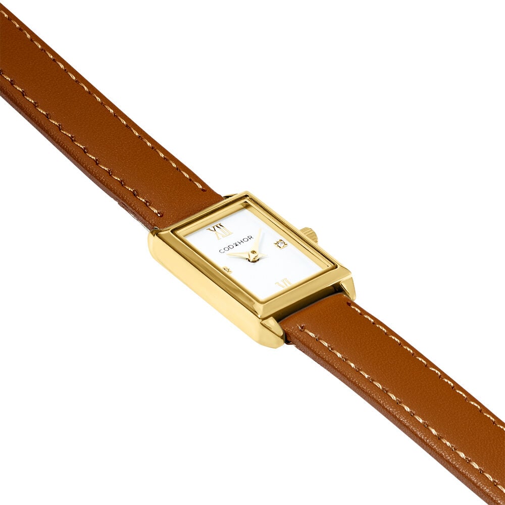 Montre Codhor Suzy Blanc - Montres classiques Femme | Marc Orian