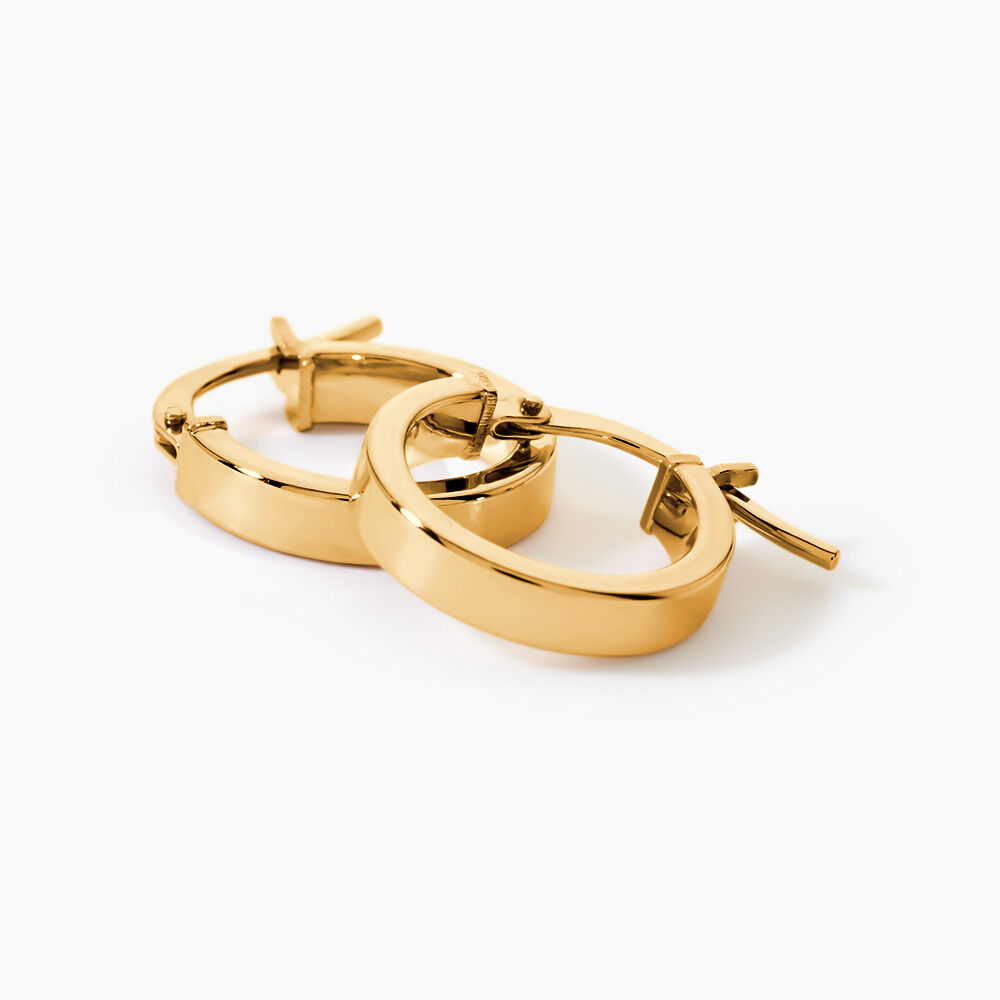 Cr&eacute;oles Cody Or Jaune - Cr&eacute;oles Femme | Marc Orian