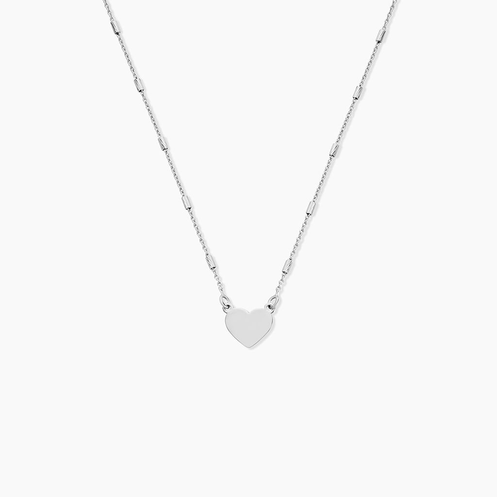 Collier Argent Blanc Taneka - Colliers fantaisie Femme | Marc Orian