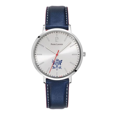 Montre Pierre Lannier Elysee Argenté - Montres étanches Homme | Marc Orian
