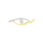 Bague Nohane Or Bicolore Diamant - Solitaires Femme | Marc Orian