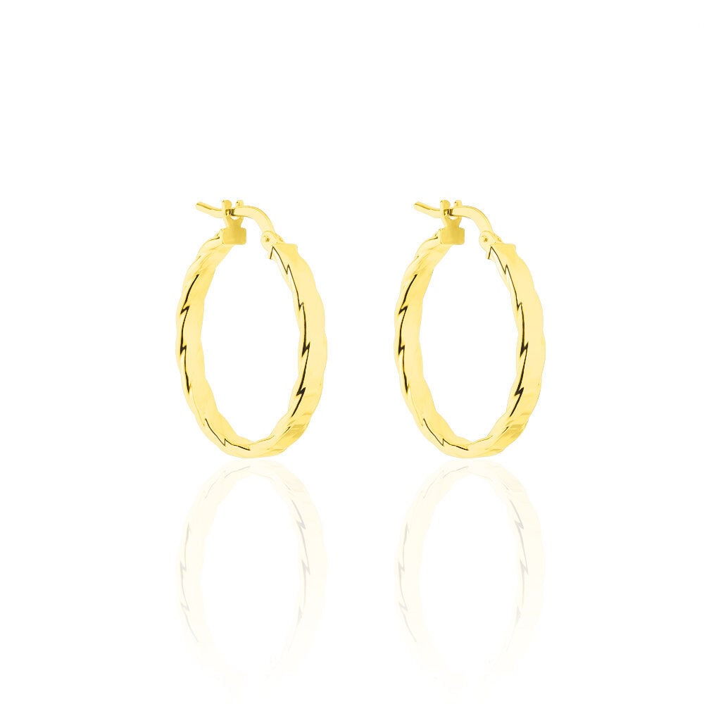 Créoles Deniz Or Jaune - Créoles Femme | Marc Orian