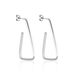 Boucles D'oreilles Pendantes Argent Blanc Timothea - Pendantes Femme | Marc Orian