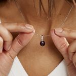 Collier Sara-luna Argent Blanc Perle De Culture Et Oxyde De Zirconium - Colliers avec pierres Femme | Marc Orian