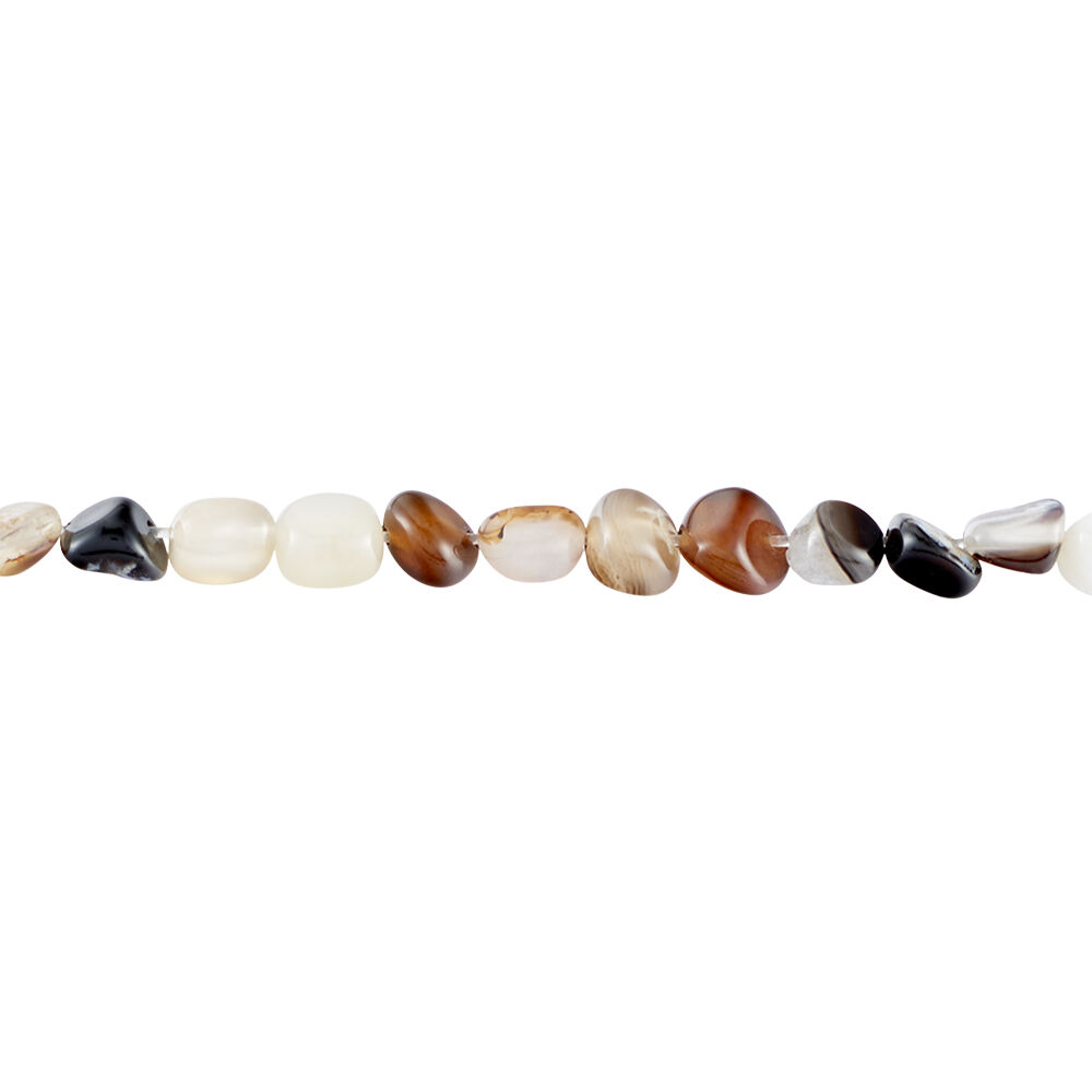 Bracelet Jourdan Boreal Argent Blanc Jade - Bracelets Pierre Homme | Marc Orian