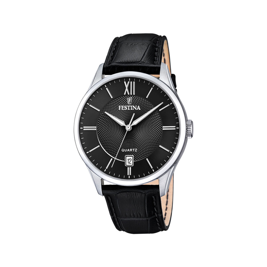 Montre Festina Classics Noir - Montres &eacute;tanches Homme | Marc Orian