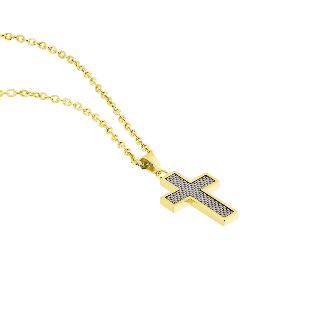 Collier Phebus Him Acier Doré - Colliers ete Homme | Marc Orian