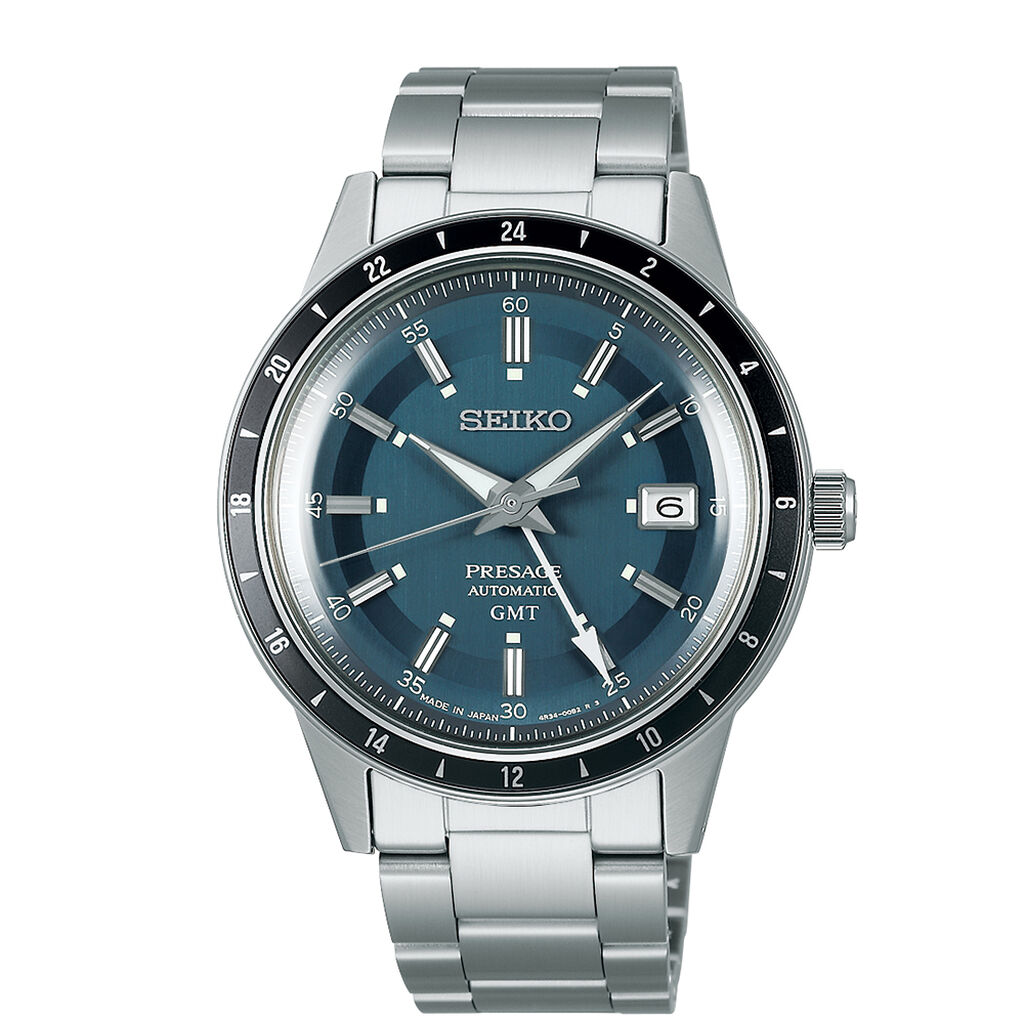 Montre Seiko Presage Bleu London - Montres automatiques Homme | Marc Orian