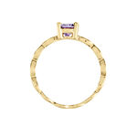 Bague Kurt Plaqu&eacute; Or Jaune Oxyde De Zirconium - Bijoux fantaisie Femme | Marc Orian