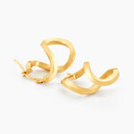 Cr&eacute;oles Helmine Or Jaune - Cr&eacute;oles Femme | Marc Orian