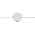 Bracelet Salematou Argent Blanc - Bracelets Medailles Femme | Marc Orian