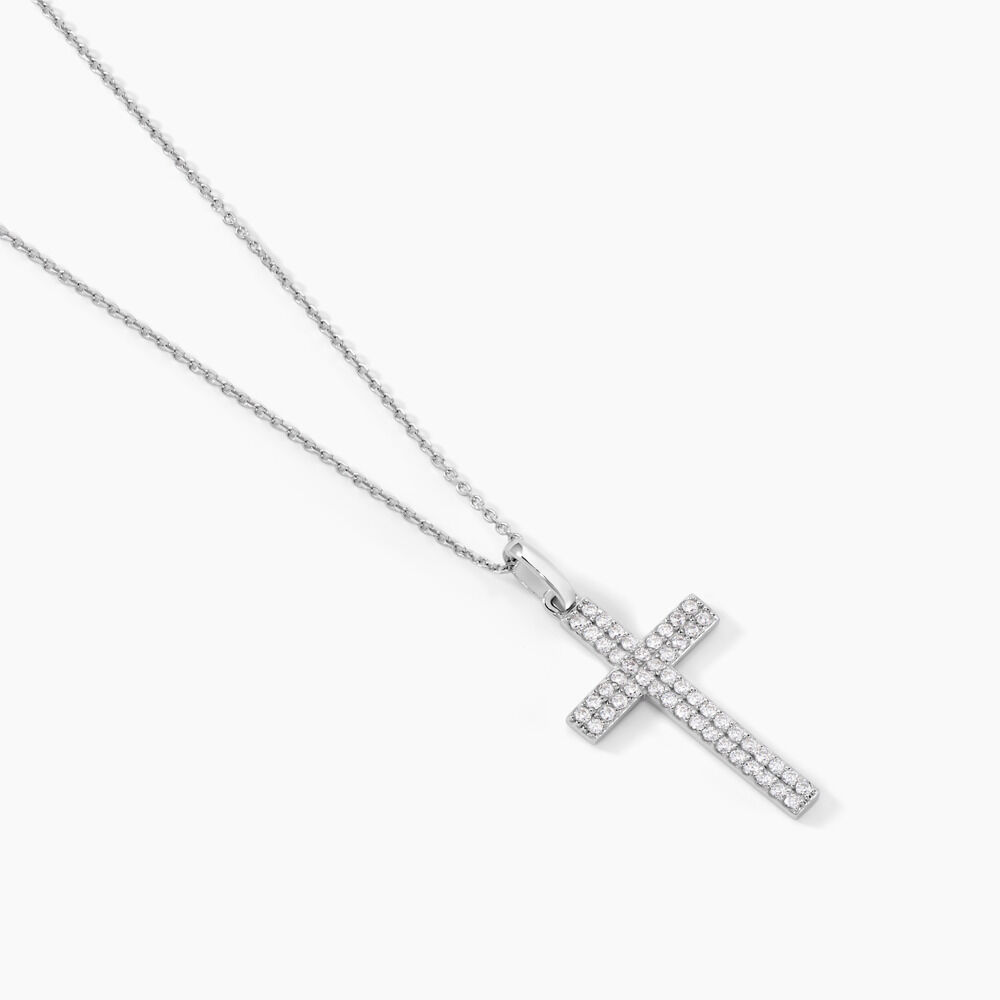 Collier Carola Argent Blanc Oxyde De Zirconium - Colliers avec pierres Femme | Marc Orian