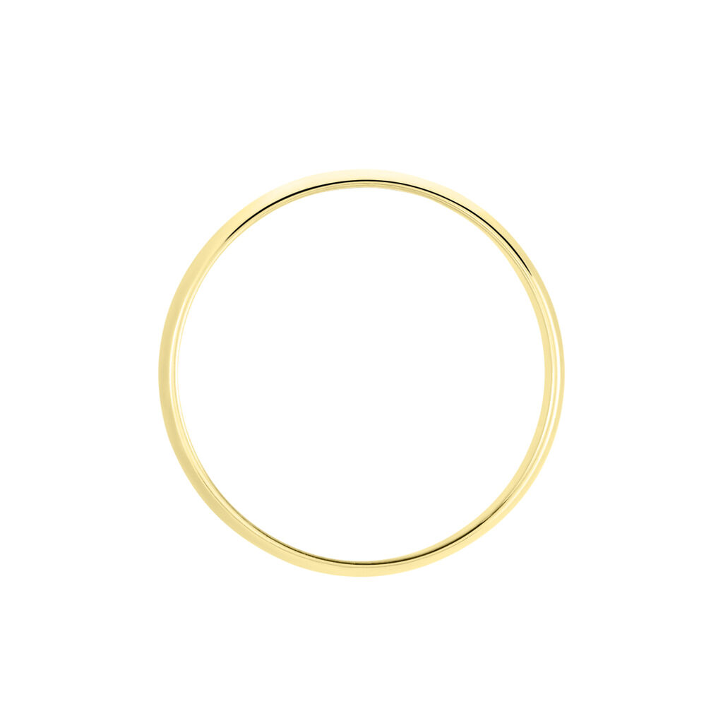 Alliance Meredithe Demi Jonc Classique Or Jaune - Alliances Famille | Marc Orian