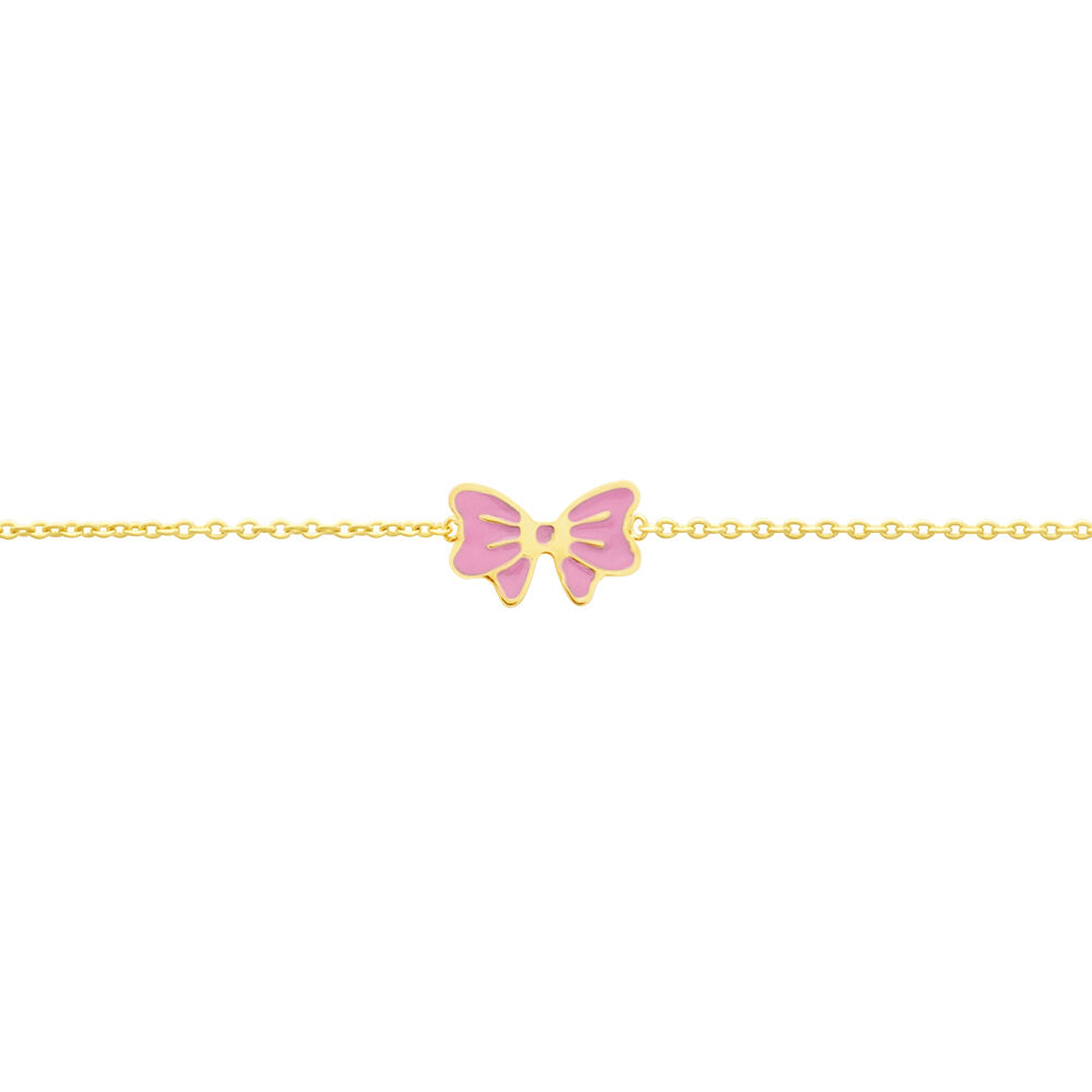 Bracelet Amelie Noeud Or Jaune - Bracelets chaînes Enfant | Marc Orian