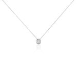 Collier Columbine Or Blanc Oxyde De Zirconium Blanc - Colliers avec pierres Femme | Marc Orian