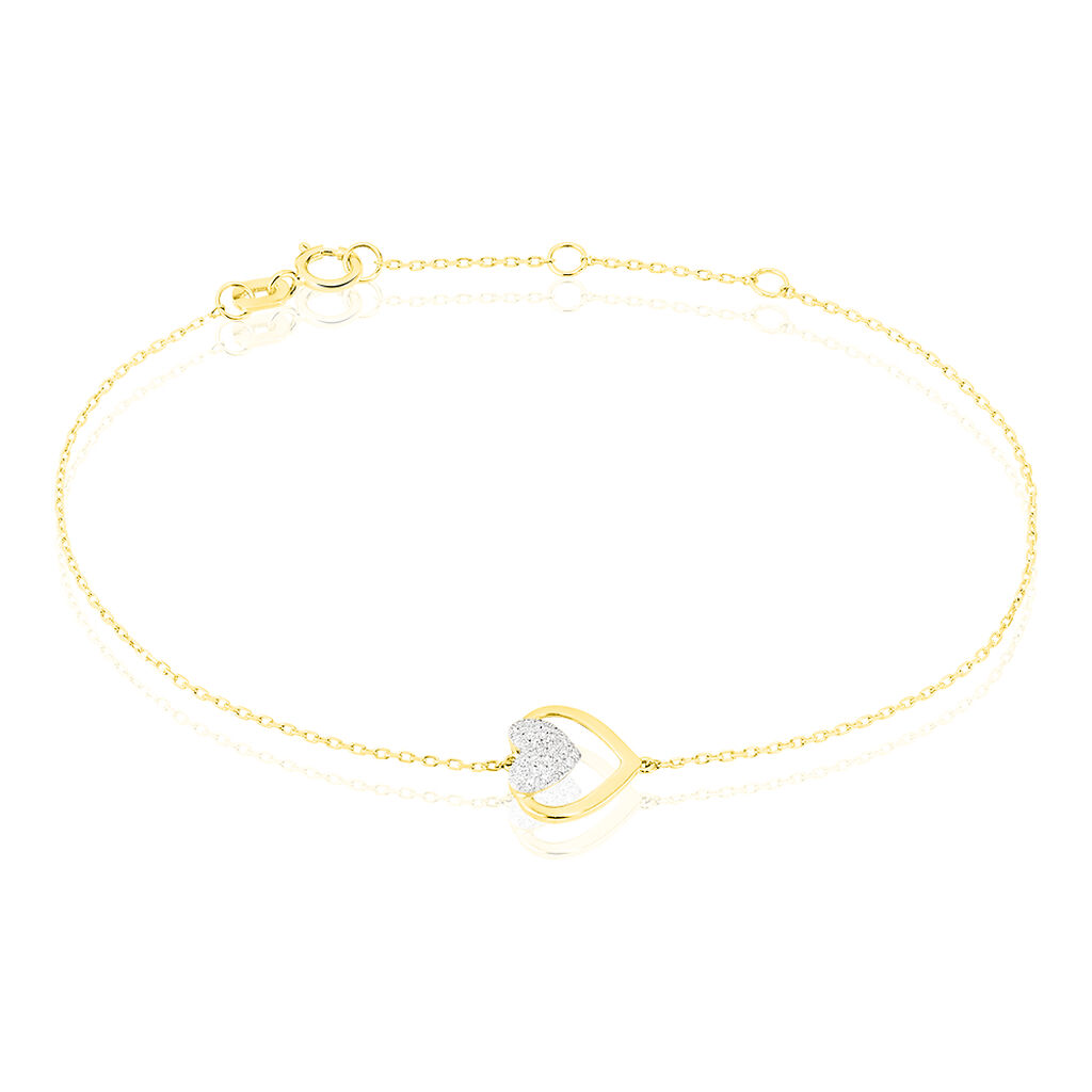 Bracelet Mary-jane Or Jaune Diamant - Bracelets cha&icirc;nes Femme | Marc Orian