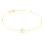 Bracelet Mary-jane Or Jaune Diamant - Bracelets cha&icirc;nes Femme | Marc Orian