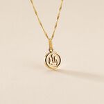Pendentif Luz Or Jaune - M&eacute;dailles et m&eacute;daillons Famille | Marc Orian