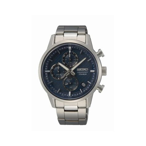Montre Seiko Sport Titane Noir - Montres &eacute;tanches Homme | Marc Orian