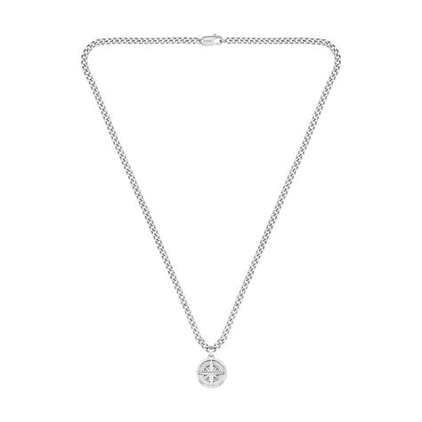 Collier Boss North Acier Blanc - Colliers Homme | Marc Orian