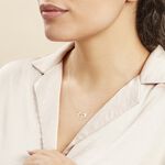 Collier Or Jaune Fyodor Oxyde De Zirconium - Colliers avec pierres Femme | Marc Orian