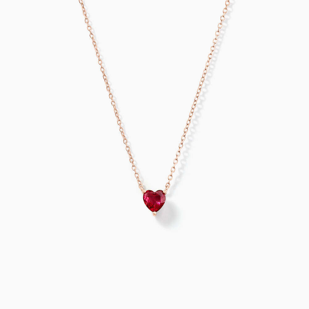 Collier Kelvyn Argent Rose Oxyde - Colliers avec pierres Femme | Marc Orian