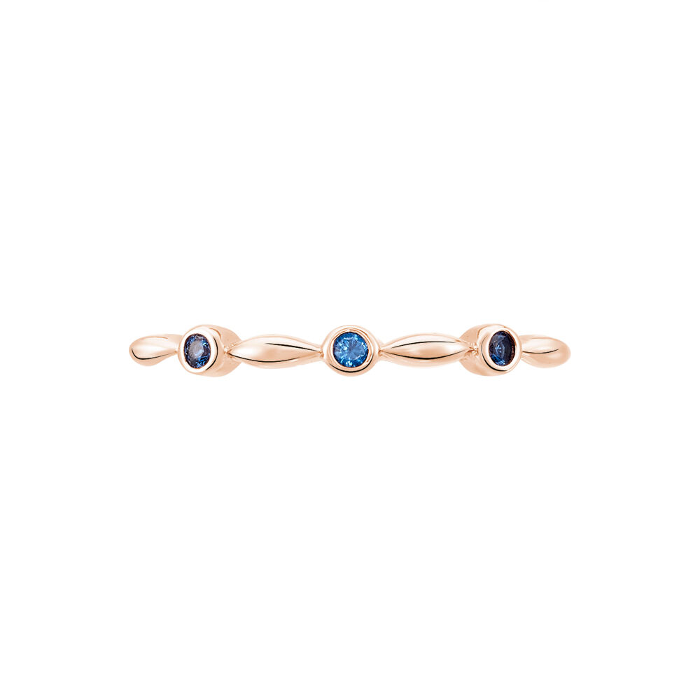 Bague Ellena Argent Rose Oxyde De Zirconium - Bagues avec pierre Femme | Marc Orian