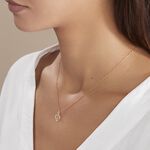 Pendentif Eudocie Coeur Lettre Or Jaune - Pendentifs Famille | Marc Orian