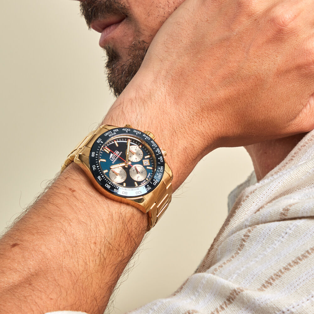 Montre Lotus Freedom Collection Bleu - Montres étanches Homme | Marc Orian