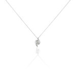 Collier Asya Or Blanc Diamant - Colliers avec pierres Femme | Marc Orian