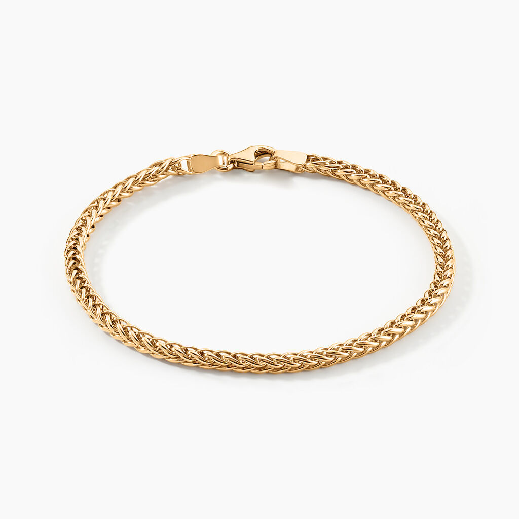 Bracelet Jolien Maille Spiga Or Jaune - Bracelets mailles Femme | Marc Orian