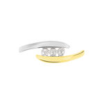 Bague Delphine Or Bicolore Diamant - Parures de mariage Femme | Marc Orian