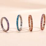 Bague Rio Argent Rose Oxyde De Zirconium - Bijoux fantaisie Femme | Marc Orian