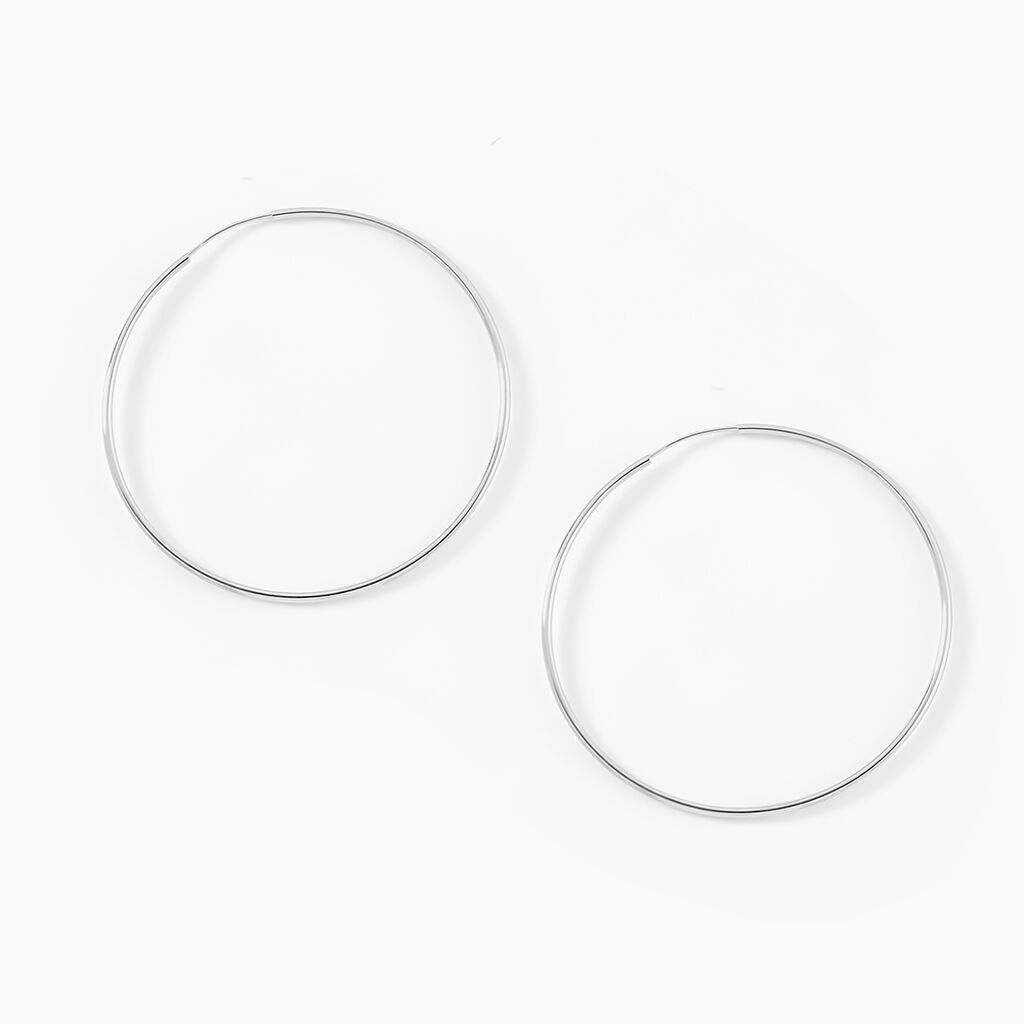 Cr&eacute;oles Muses Flexibles Or Blanc - Cr&eacute;oles Femme | Marc Orian