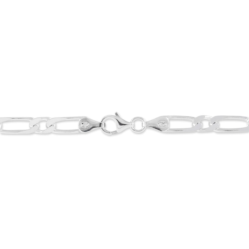 Bracelet Anilo Maille Alternee 1/1 Argent Blanc - Bracelets mailles Homme | Marc Orian