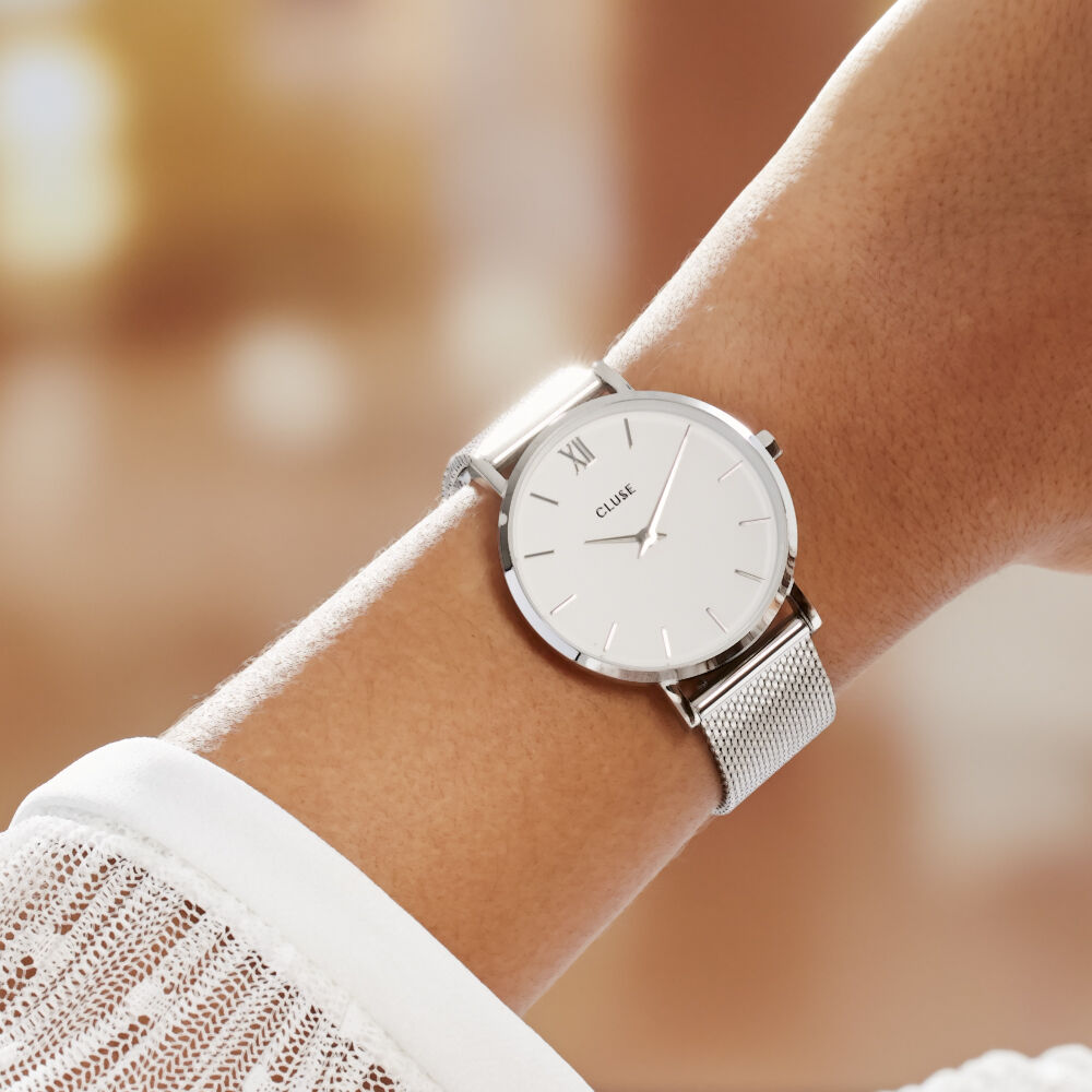 Montre 2025 blanche cluse