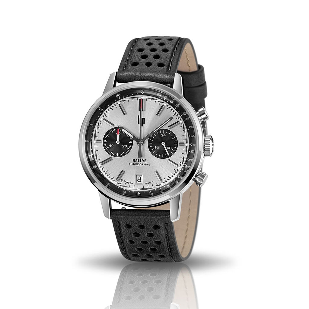 Montre Lip Rallye Meca-Quartz Argenté - Montres classiques Homme | Marc Orian