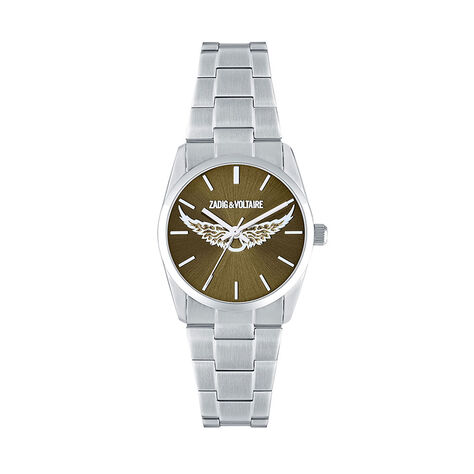 Montre Zadig 33 Kaki - Montres &eacute;tanches Femme | Marc Orian