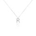 Collier Oran Or Blanc Diamant - Colliers avec pierres Femme | Marc Orian