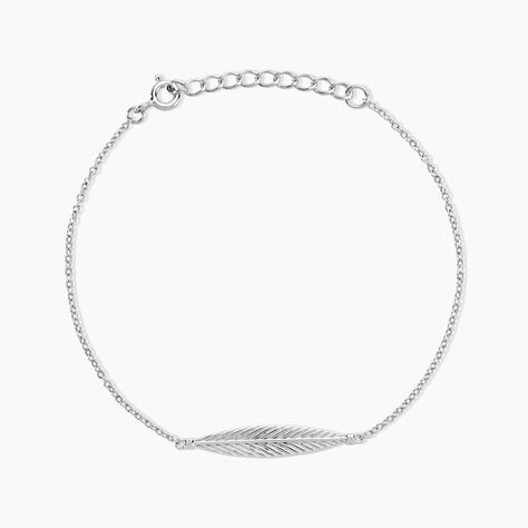 Bracelet Etta Argent Blanc - Bracelets chaînes Femme | Marc Orian