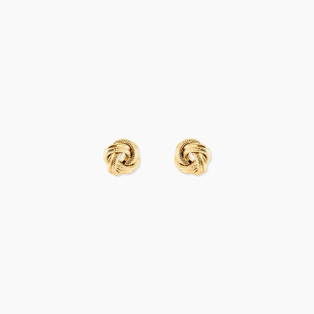Boucles D'Oreilles Pendantes Fiore Or Jaune - Pendantes Femme | Marc Orian