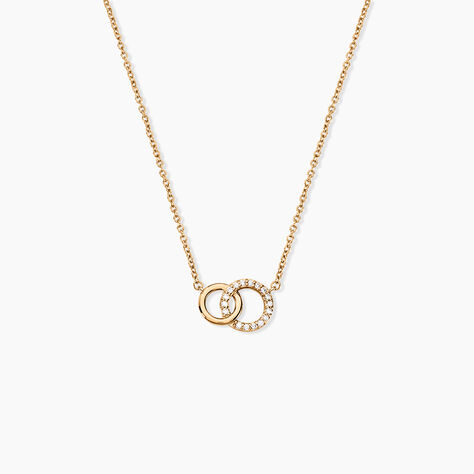 Collier Poeae Plaqué Or Jaune Oxyde De Zirconium - Colliers avec pierres Femme | Marc Orian