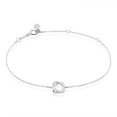 Bracelet Cali Argent Blanc Oxyde De Zirconium - Bracelets chaînes Femme | Marc Orian