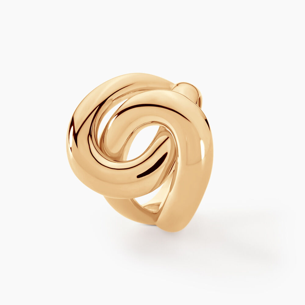 Bague Plaqu&eacute; Or Jaune Chaili - Bagues dor&eacute;es Femme | Marc Orian