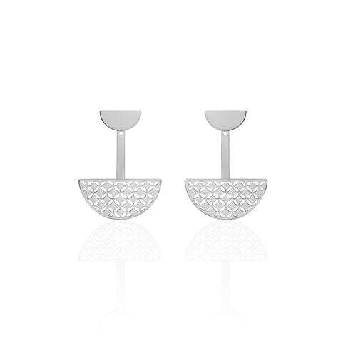Bijoux D'oreilles Yelda Acier Blanc - Piercings d'oreilles Femme | Marc Orian