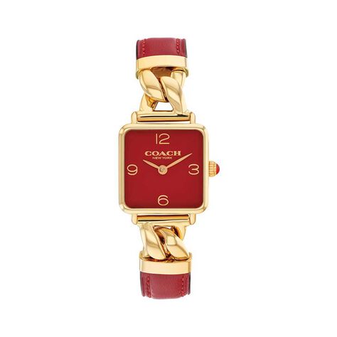 Montre Coach Cass Rouge - Montres &eacute;tanches Femme | Marc Orian