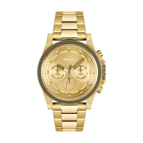 Montre Hugo Brave Doré - Montres étanches Homme | Marc Orian